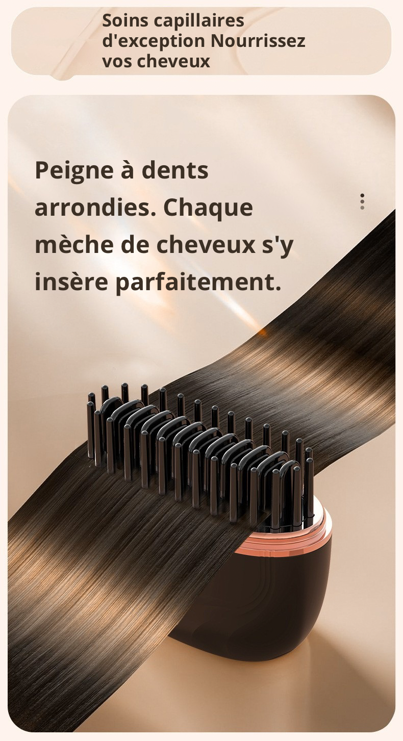 Peigne Lisseur Cheveux Sans Fil Rechargeable – Portable & Compact 59,90 € ❌ 29,90 € ✅  – Offre limitée